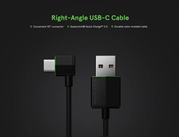 Blackshark Right Angle USB C Cable